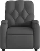 vidaXL Massagesessel Dunkelgrau Stoff Produktbild-Vorschau 9
