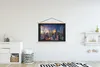 MuchoWow® Textilposter Ansicht - New York - Skyline 120x80 Produktbild-Vorschau 2