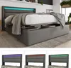 MODFU Boxspringbett 140x200cm Polstebett Doppelbett  mit Produktbild-Vorschau 6