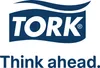 The image displays the TORK logo and the slogan "Think ahead." Produktbild-Vorschau