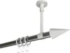 Interdeco Gardinenstange / Vorhangstange Edelstahl-Optik / Produktbild-Vorschau 1