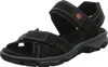 Rieker Damen Echtleder Sandalette schwarz, Damen:38 EU Produktbild-Vorschau 8