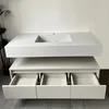 Set di mobili da bagno sospesi con lavabo in pietra Anteprima dell’immagine prodotto 9