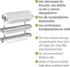 WENKO Wand Küchen Rollen Halter TRIO Papier Frischhalten Produktbild-Vorschau 4