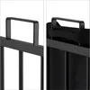 relaxdays Kaminholzkorb schwarz 51,0 x 37,0 x 50,0 cm Produktbild-Vorschau 8