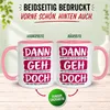 Tasse Abschied – „Wir müssen jetzt ohne dich klar kommen“ – Produktbild-Vorschau 4