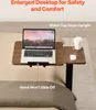 Table de nuit VEVOR, table d'appoint mobile avec plateau de Voir les images du produit 4