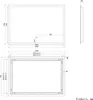 LED Badspiegel 100x70cm Lichtspiegel Badezimmerspiegel Produktbild-Vorschau 6