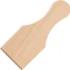 A wooden spatula on a white background. Produktbild-Vorschau