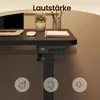 VASAGLE Elektrisch verstellbarer Stehtisch, Memory-Funktion Produktbild-Vorschau 6