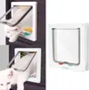 Wolketon Cat Door Katzenklappe 4 Wege Katzentuer fuer Produktbild-Vorschau 1