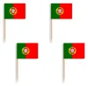 50 Portugal Flaggen Party Picker 8cm Produktbild-Vorschau 4