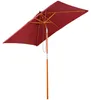Sonnenschirm 200 x 150 x 235 cm Knickbarer Gartenschirm Produktbild-Vorschau 1