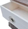 vidaXL Nachttische 2 Stk. Braun und Weiß Produktbild-Vorschau 5