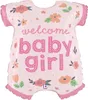Shape Folienballon "Baby Girl Body" | 79 cm Produktbild-Vorschau 1