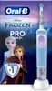 The image shows the packaging of an Oral-B electric toothbrush for children, featuring characters from Disney's Frozen. Produktbild-Vorschau