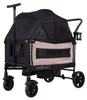 Cabino Bollerwagen Waggie Taupe – faltbarer Handwagen für 2 Produktbild-Vorschau 3