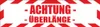 INDIGOS UG - Magnetschild "ACHTUNG ÜBERLÄNGE" mit Rahmen 45 Produktbild-Vorschau 1