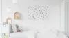 Metallische Magnettafel GRAUE STERNE 90x60cm MetalBoards Produktbild-Vorschau 3
