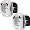2x REV Ritter Prises Schuko avec 2x USB & sécurité enfants, Voir les images du produit 1
