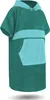 normani Surfer Poncho - Baumwoll Bademantel mit Kapuze Produktbild-Vorschau 2