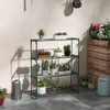 Półka na kwiaty Outsunny, stojak na kwiaty z 4 poziomami, Podgląd zdjęcia produktu 2