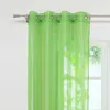 Gardinen Vorhänge Voile Gardine Transparent Dekoschal Uni Produktbild-Vorschau 3