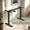 Výškově nastavitelný rám stolu Melville 110-168x60x70-119cm Náhled obrázku produktu 9