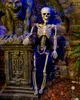 Realistisches Positionierbares Halloween Skelett 90cm für Produktbild-Vorschau 1