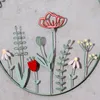 Willkommen Schild Ø30cm Türkranz Frühling Grün Wiese Produktbild-Vorschau 3