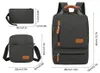 3-teiliges Rucksack-Set fuer Damen und Herren, Produktbild-Vorschau 2