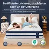 Niceplus Matratze 140x200 26cm Integrierter Topper 7 Zonen Produktbild-Vorschau 6
