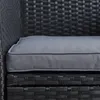 Polyrattan Gartenbank Rattan Bank Sitzbank 2-Sitzer Produktbild-Vorschau 10