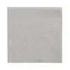 Servietten, 1-lagig 1/4-Falz 33 cm x 33 cm hellgrau Produktbild-Vorschau 3