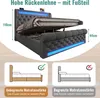 Čalúnená posteľ manželská posteľ 160x200cm, čalúnená posteľ Náhľad obrázku produktu 4
