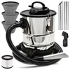 Aschesauger 20L Kaminsauger 1650W mit Dual-Filtersystem, Produktbild-Vorschau 1