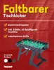 MUWO faltbarer Tischkicker für Indoor – 123x60 cm, 22 Produktbild-Vorschau 2