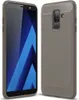 Samsung Galaxy J8 2018 Hülle Silikon Grau Carbon Optik Case Produktbild-Vorschau 1
