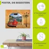 ARTland Poster Kleiner italienischer Hafen Größe: 40x30 cm Produktbild-Vorschau 2