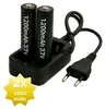 2 x 1200 mAh 18650 3,7 V Li-Ion - 18 x 65 mm zylindrisch - Produktbild-Vorschau 4