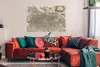 MuchoWow® Poster Karte der Niederlande 120x90 cm - Wandbild Produktbild-Vorschau 2