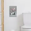 MuchoWow® - Leinwandbilder - Magnolie - Blumen - Rosa - Produktbild-Vorschau 3