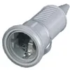 Mennekes Schuko-Kupplung schwarz 16A 2p+E 230V IP44 Produktbild-Vorschau 2