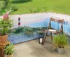Paravento per balcone con motivo a spiaggia, 5 m x 85 cm Anteprima dell’immagine prodotto 3