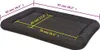 A diagram showing the dimensions of a dog bed. Náhľad obrázku produktu