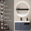 ZMH Spiegellampe LED spiegel Rund 80cm Wandspiegel Dimmbar Produktbild-Vorschau 13