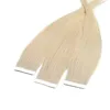 hair2heart strisce di capelli umani lisci - 10 strisce 2,5g Anteprima dell’immagine prodotto 2