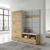 Garderobe NELA VI 200 cm Kompaktgarderobe Artisan Eiche mit Produktbild-Vorschau 2