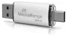 MediaRange USB-Stick 3.2 Gen 1 USB-A und USB-C,256GB silber Voir les images du produit 3