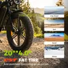 E-Bike Mountainbike Cityrad E-Fahrrad 20” x 4.0” Damen u. Produktbild-Vorschau 4